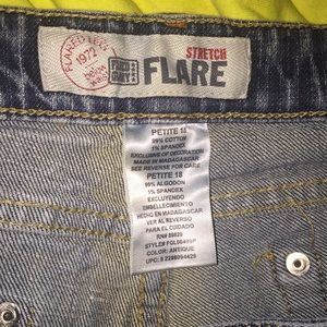 Faded Glory Stretch Flare Denim Jeans